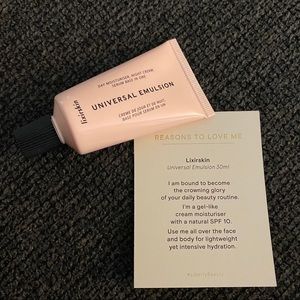 Lixirskin universal emulsion brand new travel size